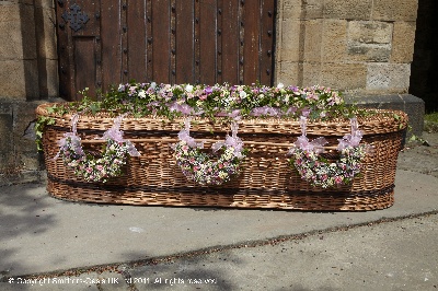 Wicker Casket Design